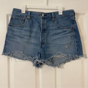 Levi’s 501 High Rise Jean Shorts